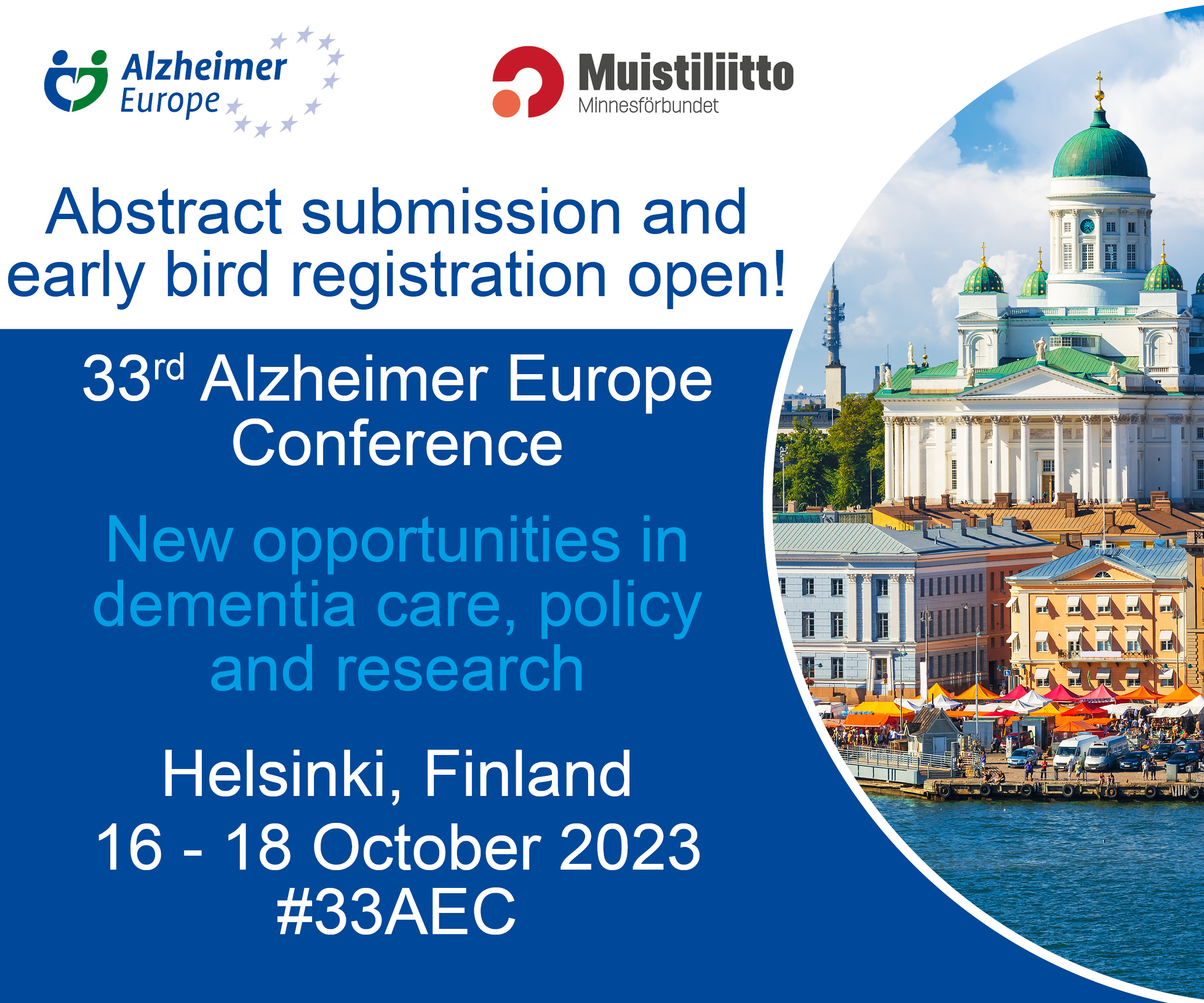 One Month Left To Submit Your Abstract For The 33rd Alzheimer Europe Conference Alzheimer Europe